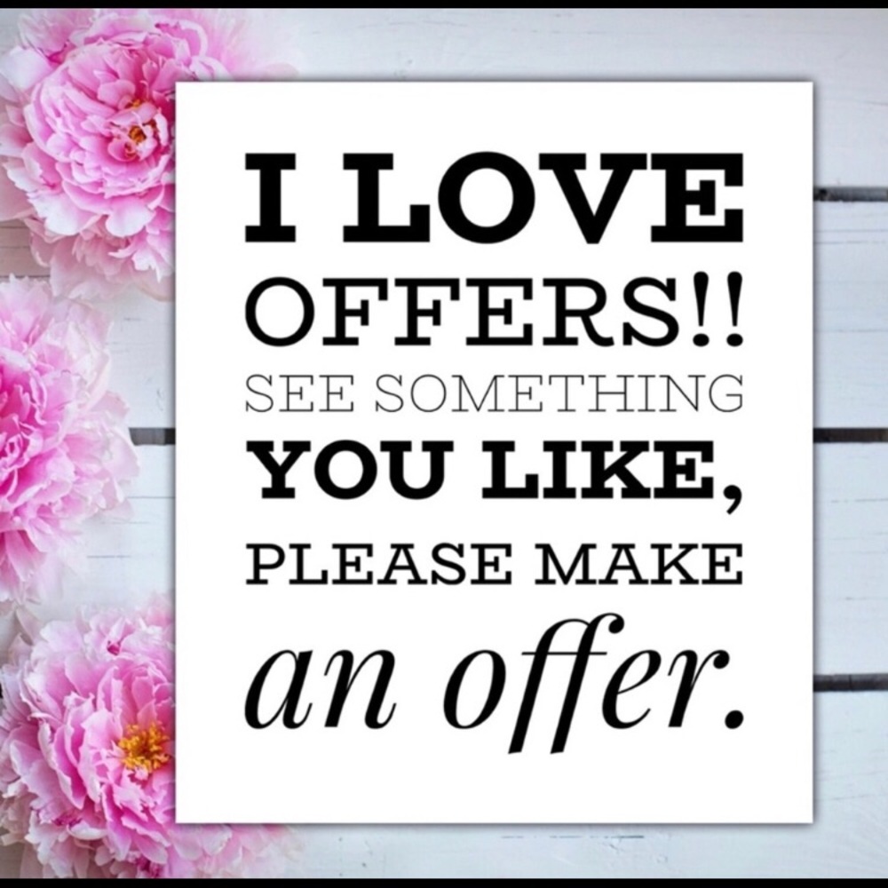 I love when offers are made!!